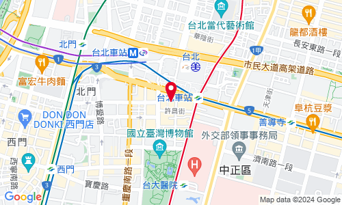 台北市忠孝西路一段50號13樓(亞洲廣場大樓)